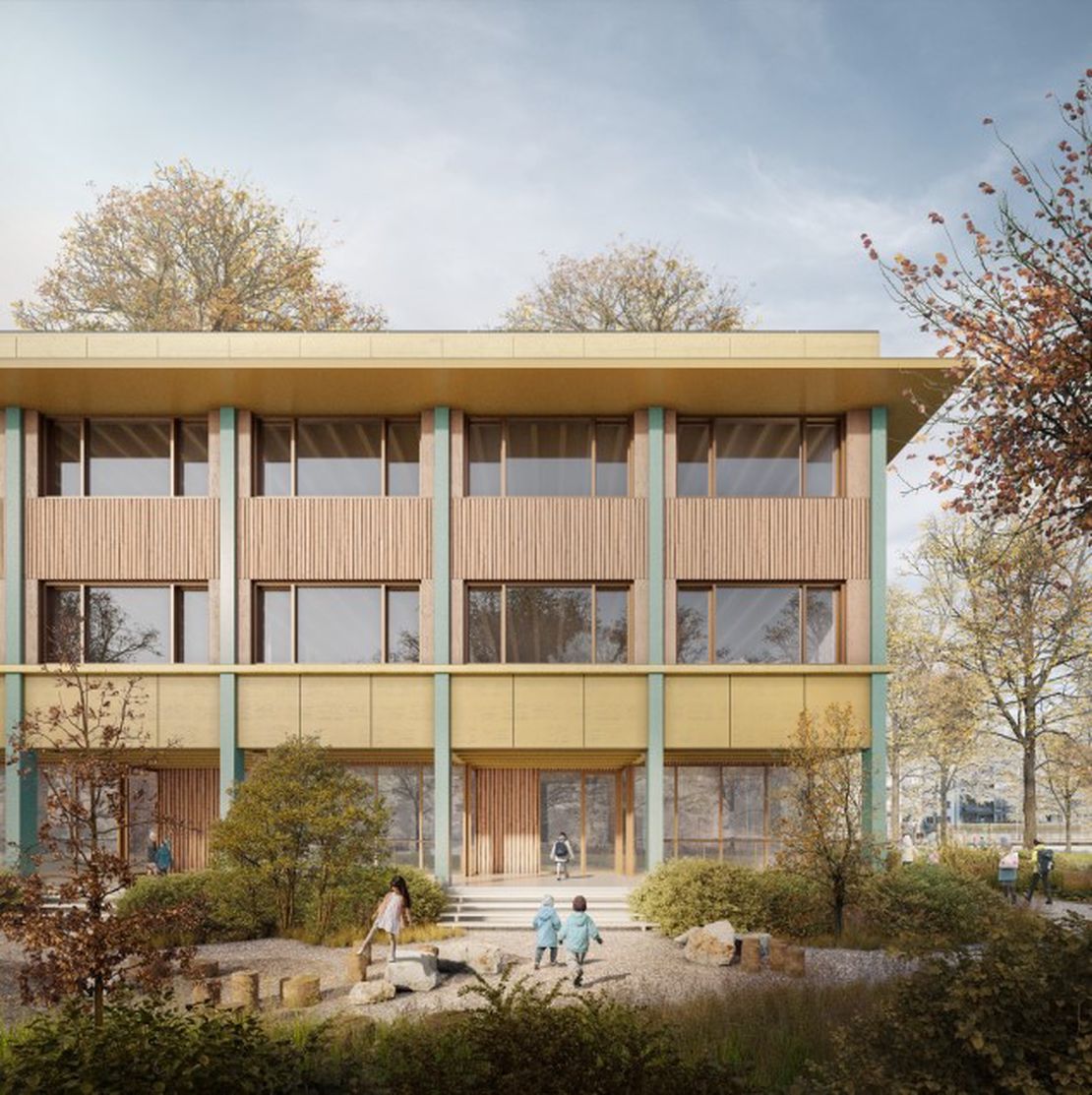 Leitsystem Schulanlage Moosmatt